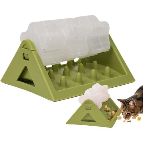 Dog Slow Food Feeder Toy Treat Dispensing Puzzle Feeder Training