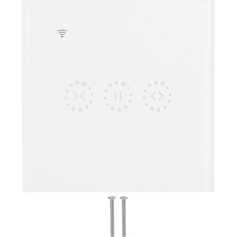 Intelligenter WLAN-Touch-Wandschalter – App-Steuerung für Garagentore, elektrische Türen und Wechselstrom (95–250 V) – Weiß (1/5)