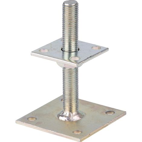 I-Pfostenträger 70x70x100x100x150mm galv.verz.d.pass.STA roh GAH (1/3)