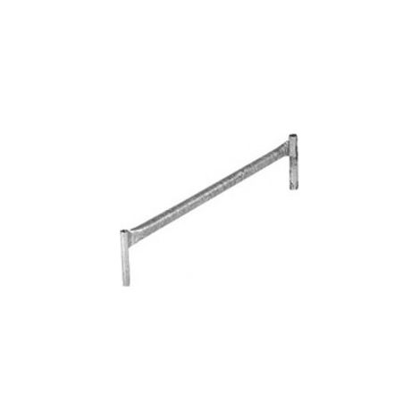 Tubesca Comabi – Lisse d'extrémité pour échafaudage – Longueur 0,40m à 1,00m – Montage douille extérieures – Accessoire pour échafaudage R200/M368