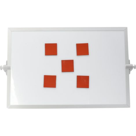 Symbole magnétique Carré 3x3 cm marron