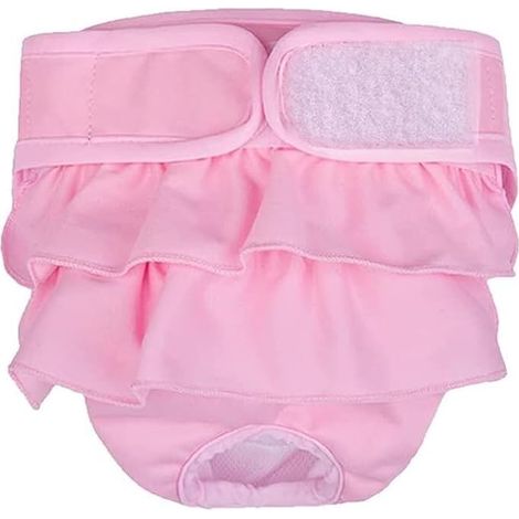 Dog Diapers, Dog Diapers, Dog Diapers, Pants (XL: 60-70 cm, Pink) (1/5)