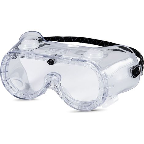 Lunettes de protection Anti buée Polycarbonate Ventilation indirecte Bande réglable VITO (1/4)