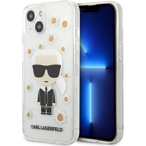 Karl Lagerfeld KLHCP13SHFLT iPhone 13 mini 5.4 Transparente Flor Ikonik Karl (1/5)