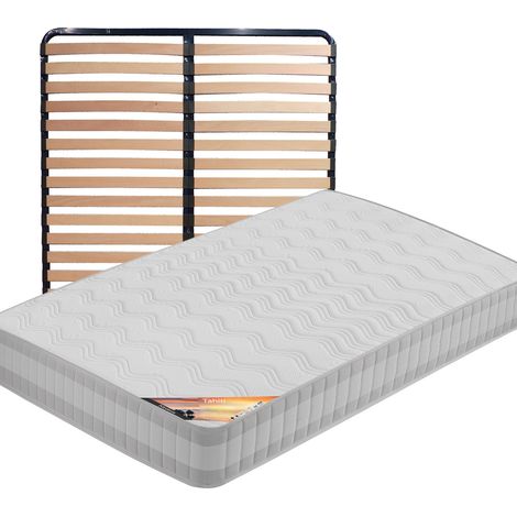 TAHITI - Pack Matelas + Lattes 140x190 (1/4)