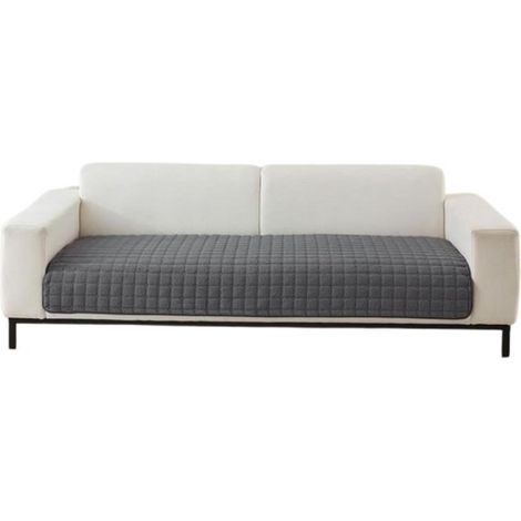 Sofabezug Ecksofabezug Flanellsofabezug Wintersofabezug Sofakissenbezug Ecksofabezug für 1/2/3/4 Personen L förmiger Sofabezug Grau 70 x 70 cm (1/5)