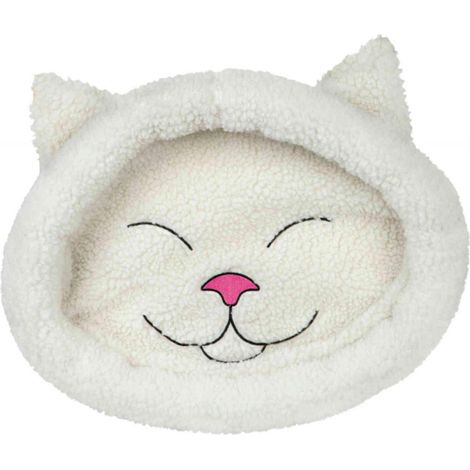 TRIXIE Lit douillet Mijou 48 x 37 cm creme compatible avec chat (1/3)