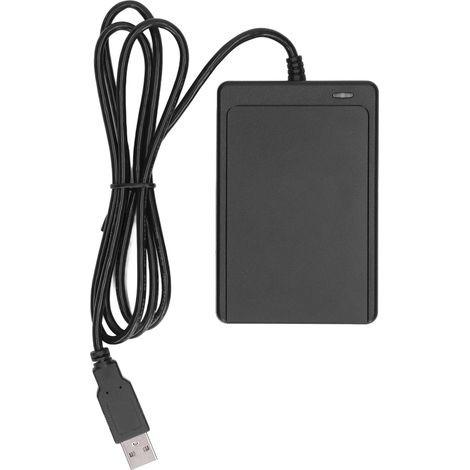 Lecteur de cartes NFC sans contact Bluetooth USB PC, lecteur RFID pour bureau et parking, technologie intelligente, compatible ordinateur (1/5)