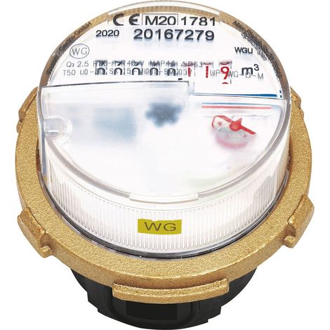 Compteur d'eau capsule de mesure pour appareils d'eau M66x1,25 MID Q3 2,5 Qn 1,5, avec étalonnage inclus (1/5)