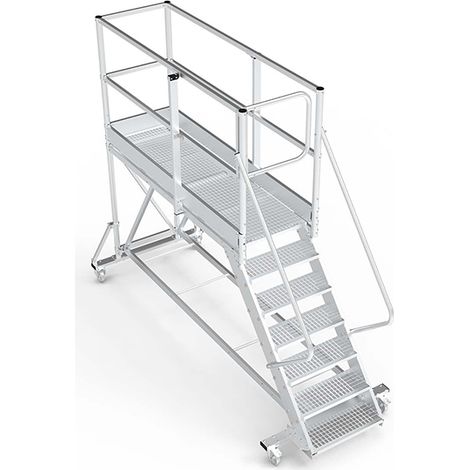 Piattaforma con ruote - Altezza massima di lavoro 4.00m - PTF210-PT-CM
