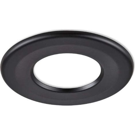 Indigo Lighting   RB359BLK   BAGUE DE FINITION RONDE 90mm NOIR MAT