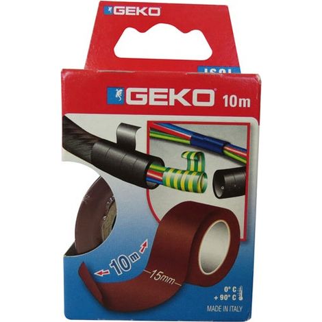 Isolierband 15mmx10m Braun - Geko