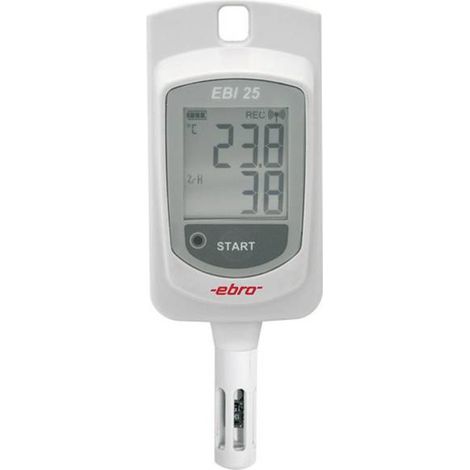 ebro 1340-6202 EBI 25-TH Data logger multifunzione Misura: Temperatura, Umidità dell'aria -30 fino a 60 °C 0 fino a 100