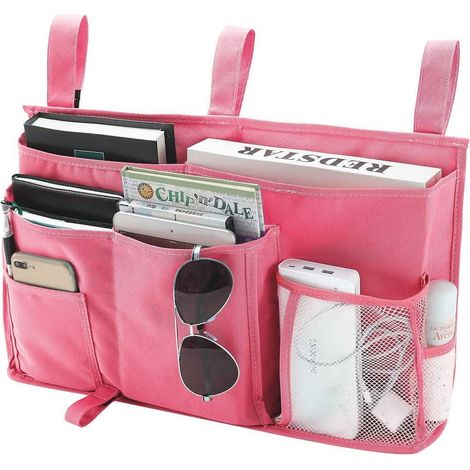 Sac de rangement pour literie, sac de rangement suspendu pour lits superposés et lits d'hôpital (1/5)