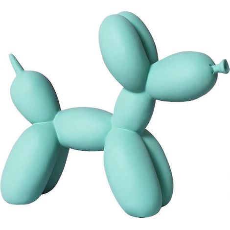 Chien en ballon en résine, Mini sculpture de chien en ballon, Ornement en forme de chien, Artisanat en résine (1/5)