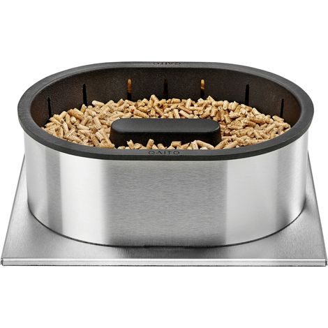Brûleur à pellets QAÏTO-Q30 pour grands inserts et poêles à bois – Puissance 17 kW – Dimensions 223x310 mm – Installation facile 130 mm – Amphora