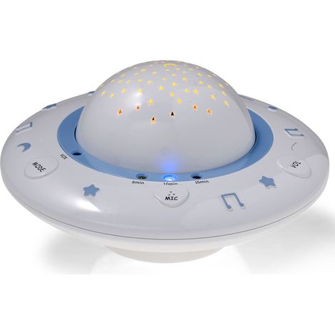 Proyector de cielo estrellado para bebes con canciones de cuna y sensor de sonido 3127092 3127092 (1/5)