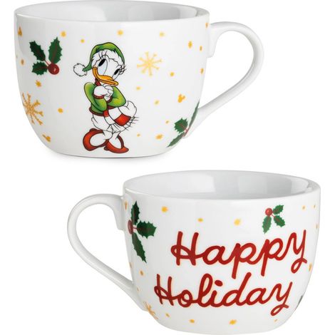 Disney Winter Magic Daisy Duck tazza cappuccino 520 ml (1/2)
