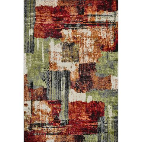 Tappeto moderno multicolore per soggiorno Milano prestige MUL024