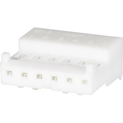 TE Connectivity Barrette femelle (standard) série MTA-100 Nbr total de pôles 10 4-643814-0 1 pc(s) (1/2)
