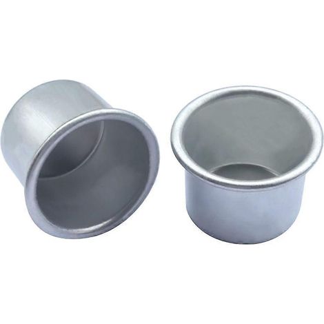 Lot de 50 bougeoirs en aluminium pour mariage (1/4)