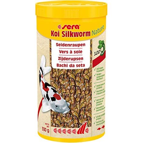 Sera Koi Silkworm Nature - Confezione 330 Gr - (1/4)