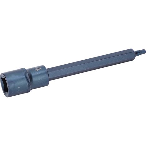 Embout hexagonal Torx haute précision en acier allié S2 bleui, manche de tournevis électrique, 150 x 4 mm (1/5)