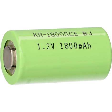 Panasonic Akku Sub-C 1,2V 1800mAh KR-1800SCE (1/5)