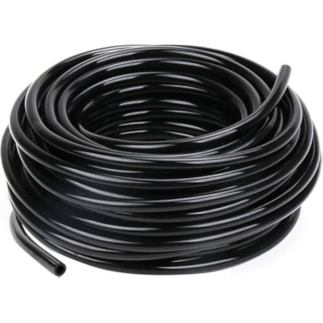 Conduites d'eau d'arrosage Automatique 4mm/7mm Irrigation Système Micro Tuyau pour Fleurs, Plantes, Bonsaï, Jardin et Terrasse, 30m (1/5)