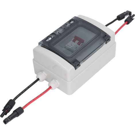 Gleichstrom-Leistungsschalter mit Überlastschutz, Solar-PV-Trennschalter, IP65 wasserdichtes Gehäuse, 500 V, 40 A (1/5)