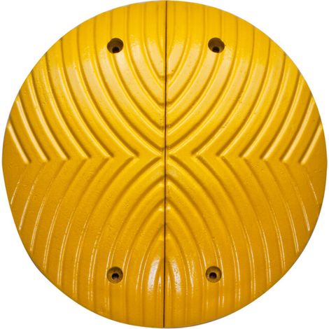 Moravia Topstoper en recyclé, vitesse max 30 km/h, jaune, D 500, H 70 mm (1/4)
