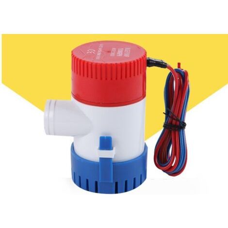 Mini-Boots-Bilgenpumpe 500 GPH 12 V Bilgenpumpe Kajakregeln Wasserkraft DC Manuelle Marine