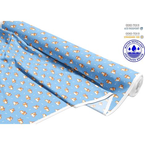OUTDOOR DEKOSTOFFE OXFORD - Motiv Ingwer Hund I DR152