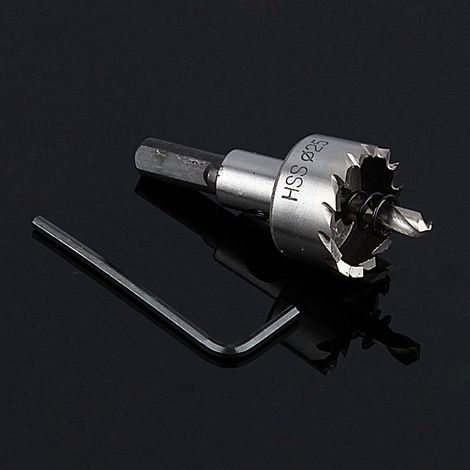 Outil de Coupe de Scie Cloche en Acier Inoxydable pour une Coupe Rapide de la Plaque D'acier Inoxydable de 25mm (1/5)