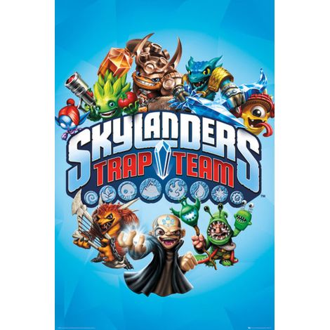 Poster skylanders trap team
