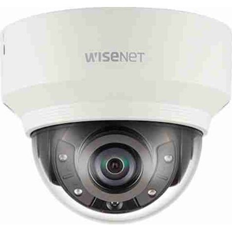 Cámara domo antivandálica para interiores con infrarrojos de 5 MP HANWHA XND-8030R