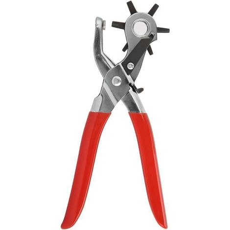 Pince perforatrice - VINGVO - Multi-perforation - Acier au carbone - Ergonomique - 2-4.5mm (1/4)