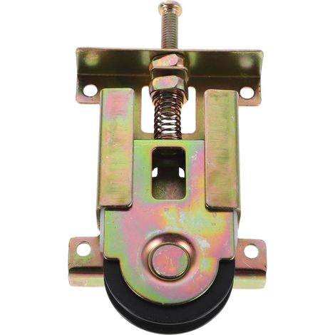 Quincaillerie Pour Portes Coulissantes Métal 4.72X2.36 Pouces Roulettes Pour Placards Armoires Glissement Silencieux (1/5)