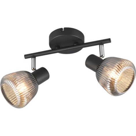 SPOT, TARIFA, EXCL.2XE14, HAUTEUR: 19CM,LONGUEUR: 25CM,LARGEUR: 13CM,DIAM: 10CM, TRIO 862800232 (1/3)