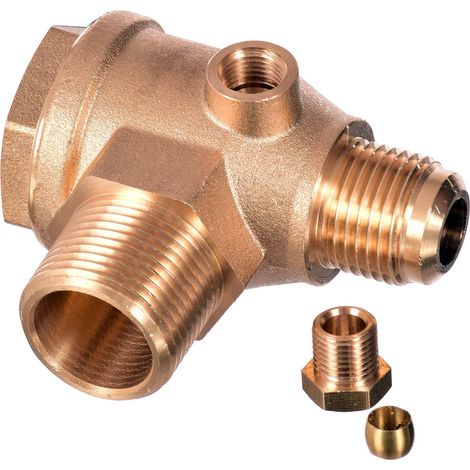 VÁLVULA DE RETENCIÓN PARA COMPRESOR 3/4Z X 1/2Z 20 BAR NEUMÁTICO (1/2)