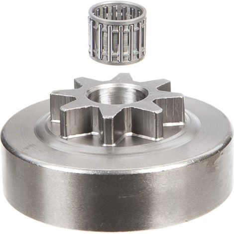 Pignon pour tronçonneuse Dolmar 3/8". 8 dents. Hauteur cloche 20,4 mm