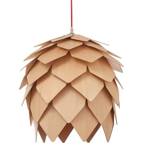 Lustre moderne et créatif en bois de chêne, à monter soi-même, forme de puzzle, lampe à suspendre, lampes en bois, pour salle à manger, restaurant, cuisine, fixes, diamètre 25/40/60 cm (Dia M40 cm) (1/5)