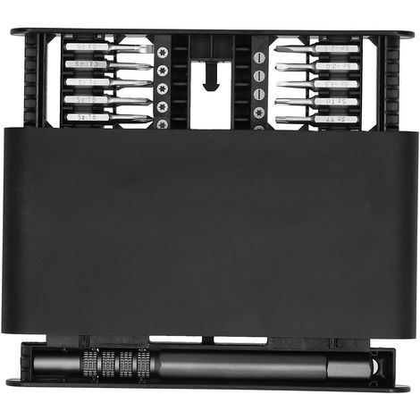 Lot de 20 embouts de tournevis + 1 manche JM-8170 pour réparation électrique précise et remplacement d'outils (1/5)