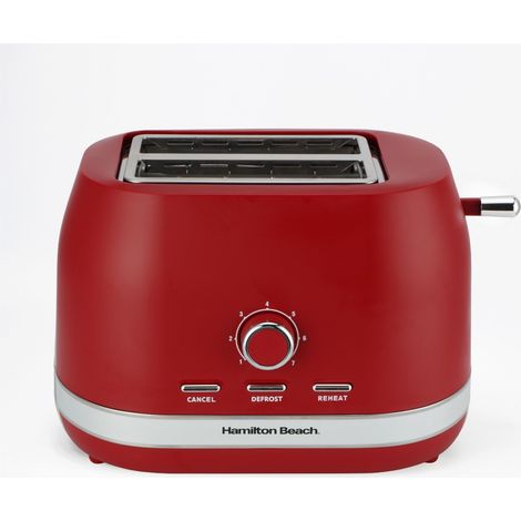 Hamilton Beach Toaster 2 Slice Ella 800W Matte Red (1/5)