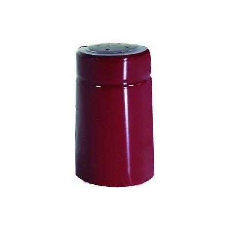 CAPSULA TERMORETRAIBILE PVC D 31X55 ROSSO 100 PZ