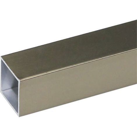 PROFILO PER FAI DA TE QUADRO mm 10 x 10 x 1 - mt 1 col.argento- 8 pezzi  - UNIKO