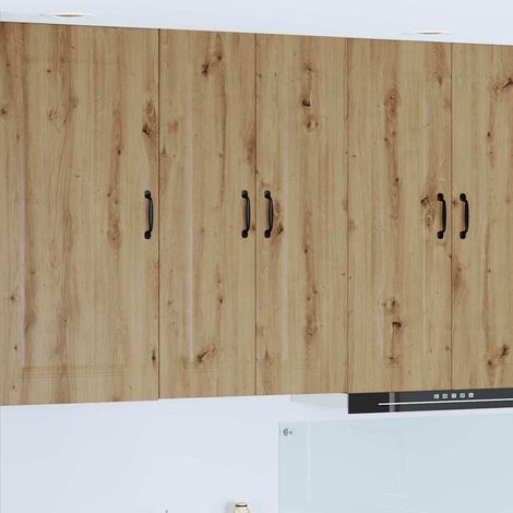 vidaXL Panneau de lave-vaisselle Kalmar Chêne artisanal