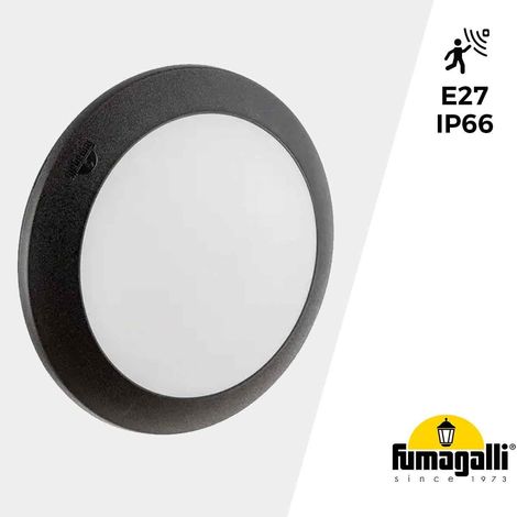 Aplique De Pared O Techo Con Sensor FUMAGALLI BERTA E27 - (1/5)