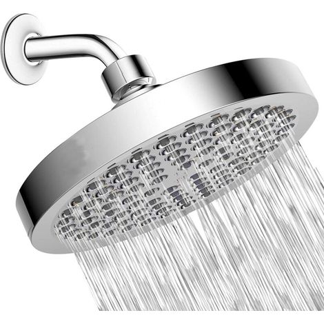 6 inch shower Boost full galvanized flower roof spray head Xiaolian punch head Guesthouse Bath House spray head (1/5)