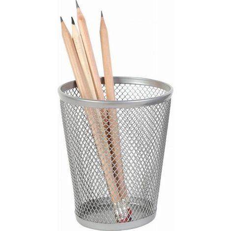 Organisateur de tasse oblique argenté